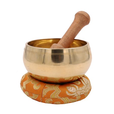 Tibetan Meditation Ring Gong Singing Bowl With Mallet