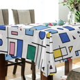 thumbnail image 5 of Yayeee Tablecloths 54" x 54" Rectangle Wrinkle Resistant Party Table Cover, Colorful Cartoon Graphic, 5 of 8