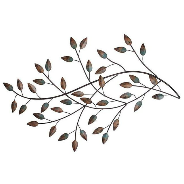 HomeRoots Furniture 321353 Blowing Leaves Wall Decor