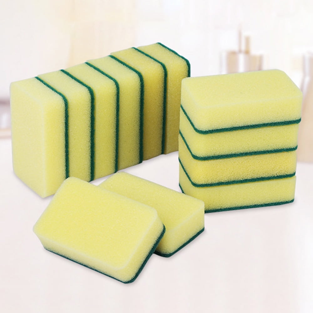 Details about   1-10PCS Sponges Dish Washing Sponge Scrubber Kitchen Tools  Cleaning 