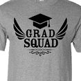 thumbnail image 4 of Inktastic Grad Squad with Graduation Cap and Wings T-Shirt, 4 of 5