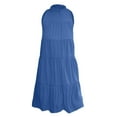 thumbnail image 5 of Kureaily Loose Skirt Casual Dress Layered Dress Sleeveless Camisole Dress, 5 of 5