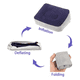 thumbnail image 5 of Almohada Inflable de PVC para Pies, Almohada de Viaje con Flocado, Almohadilla de Relajación, Almohadilla de Masaje de Pies para Exteriores, 5 of 8
