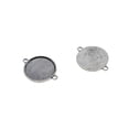 thumbnail image 3 of 50pcs Ajuste 12-20mm Doble Colgante Camafeo Cabujón Ajuste De Base Para Diy Colgante 12mm Sunnimix Joyas Cabochon en blanco, 3 of 8