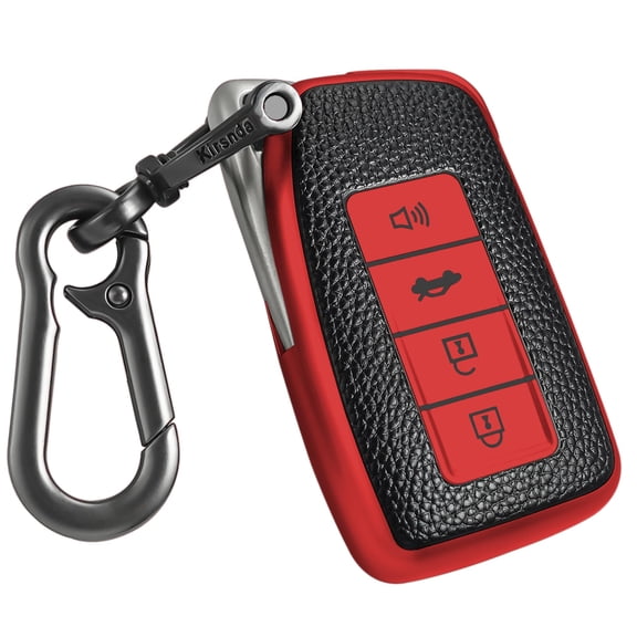 Key fob Cover with Keychain Compatible with Lexus,Soft TPU Key case/Skin,4-Buttons fit ES is GS NX RX RC GX LX 570 200 250 300 350 h F Sport Remote Key Vehicle Accessories
