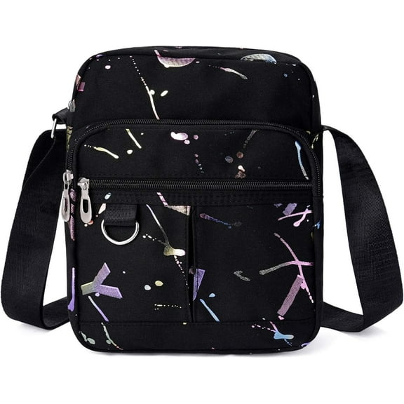 Shoulder Bag Large Capacity Nylon Crossbody Purse for Women's, Multiple Pockets Work Travel Essentials