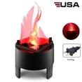 thumbnail image 2 of JIAN YA NA LED Artificial Fire Lamp Fake Flame 3D Fire Campfire Centerpiece Torch Light for Christmas New Year Club Decor, 2 of 9