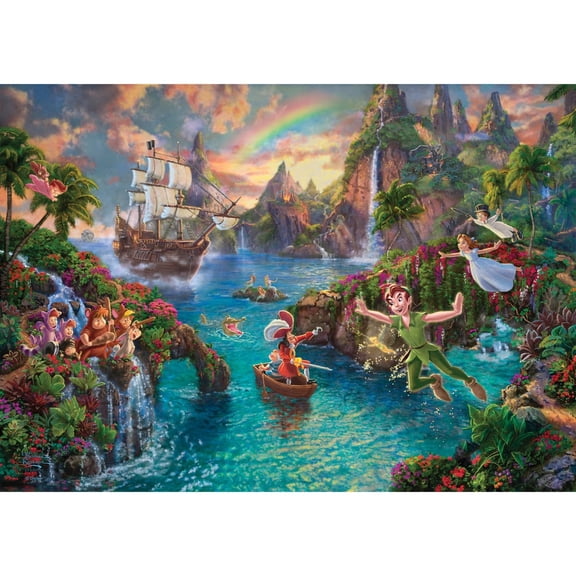 Disney (Peter Pan's Never Land) MightyPrintâ„¢ Wall Art MP24171116