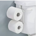 thumbnail image 1 of ny Over The Tank Toilet Paper Roll Holder Stainless Steel Bathroom Tissue Storage Rack, Chrome Finish, 1 of 1