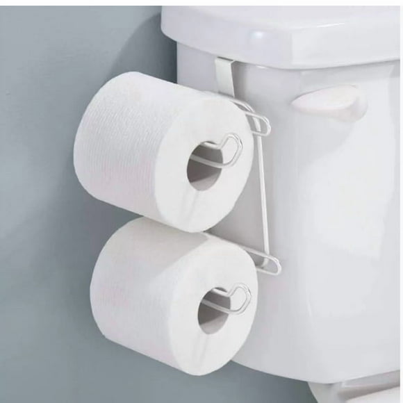 ny Over The Tank Toilet Paper Roll Holder Stainless Steel Bathroom Tissue Storage Rack, Chrome Finish