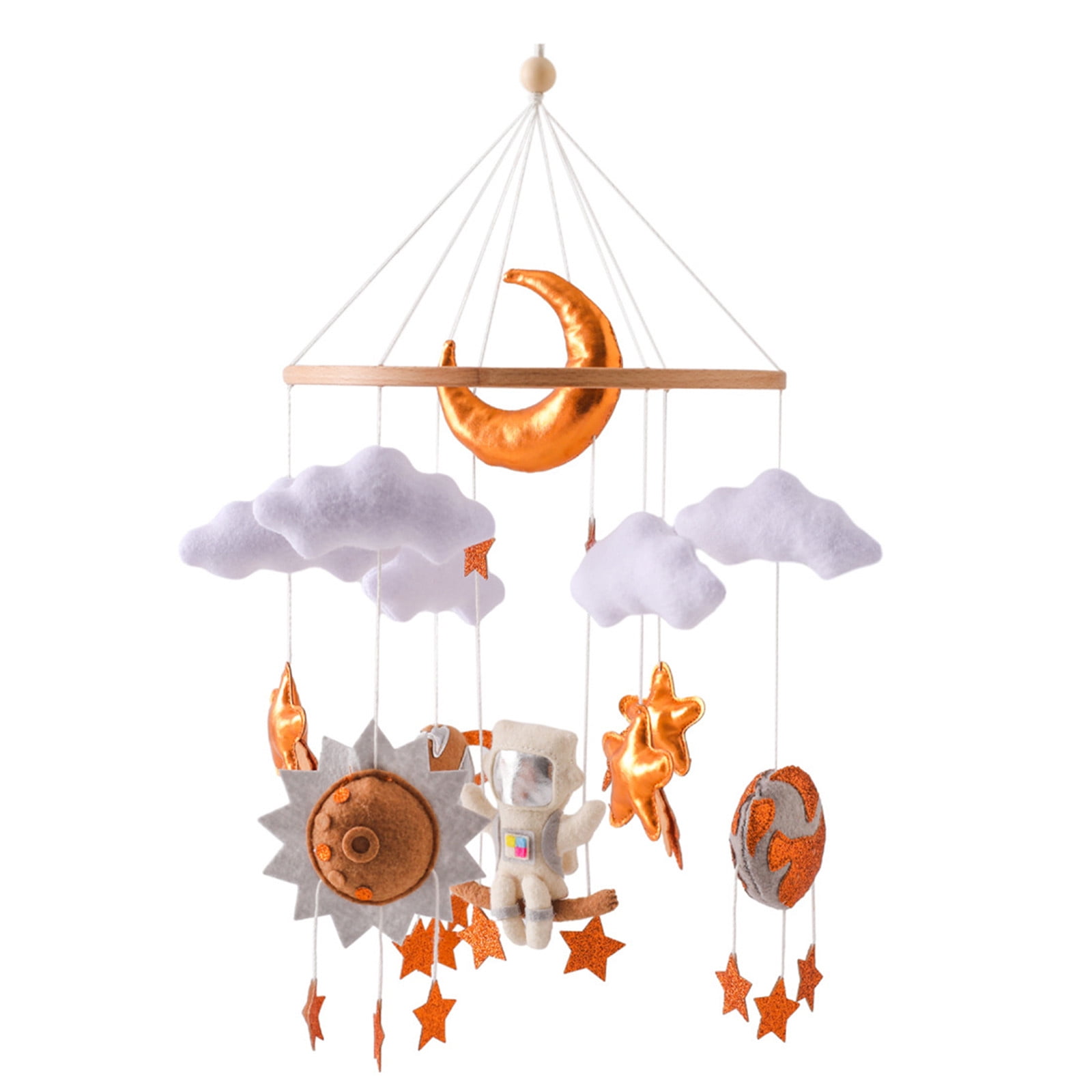 Baby Mobile for Crib, Baby Crib Mobile for Boys Girls, Baby Mobile for Bassinet, Boho Nursery Mobile, Nursery Decor Theme for Bedroom Hanging