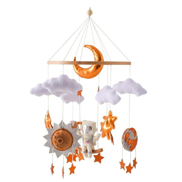 Móvil para cuna Móvil para cuna de niño Móvil para cuna de niña Móvil para moisés Móvil boho para cuarto infantil Tema para cuarto infantil para bebé colgante Unisex