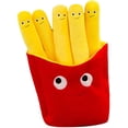 thumbnail image 1 of Cartoon Sofa Pillow Simulation Cute Pizza Fries Soft Design Pillow Stuffed Plush Doll Decoration Home Office A - A, 1 of 8