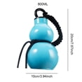 thumbnail image 2 of Botella de agua de calabaza de 800 ml con correas, botella Wu Kong para deportes al aire libre (azul), 2 of 4