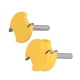 thumbnail image 2 of Broca de corte para enrutador, juego de 2 brocas para enrutador de arco, brocas para enrutador, artesanía superior, 2 of 8