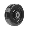 thumbnail image 3 of SY America 8"x2" Phenolic Wheel Heavy Duty 2 Swivels with Locking Brakes and 2 Rigid Casters, Rolling Bearing & Steel Bushing 1/2" Axle Diameter Casters, Capacity 6000 lbs(4 inches Set of 4), 3 of 4