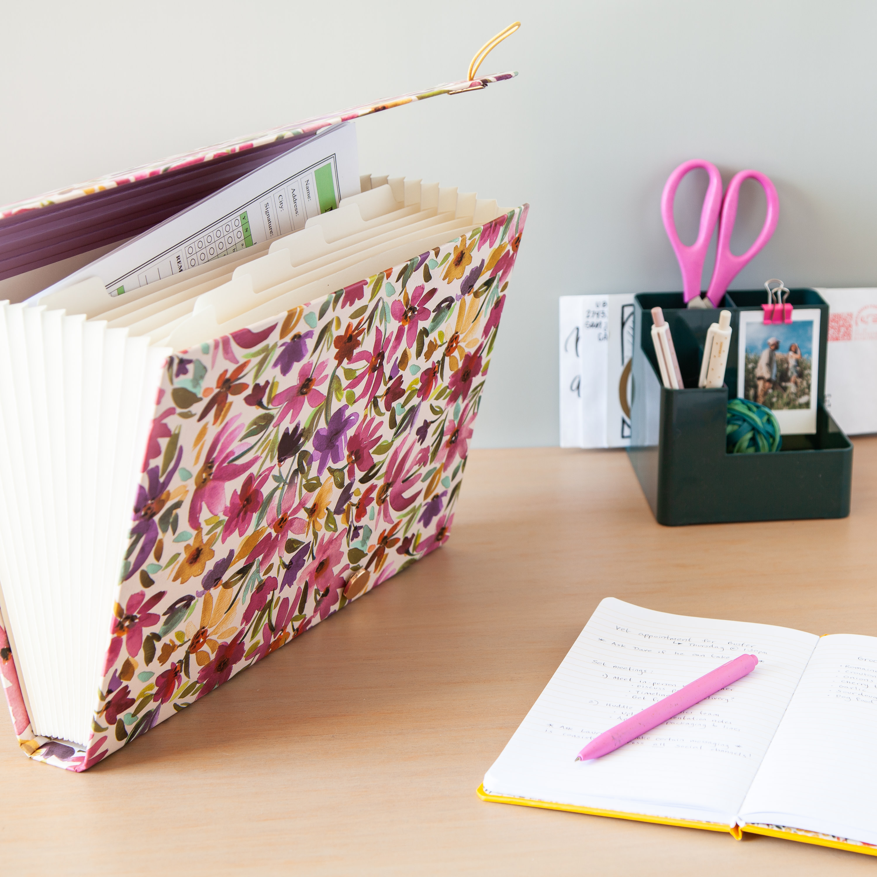 U Brands 13-Pocket Expandable File, Letter Size photo 7
