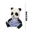 thumbnail image 3 of 3 Inch Flocked Animal Toys | Kids' Play Animal Figures | Pretend Play | Mini Figurine | Calico Critter Style | Collector Toys | Gift for Student, 3 of 7