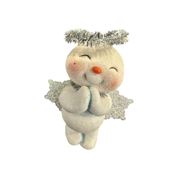 2015 Little Snow Angel Snowmen Hallmark Keepsake Christmas Tree Ornament QGO1507