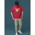 thumbnail image 2 of Welcome Vibes - Open Sign Emoji Graphic Men's T-shirt, 2 of 4