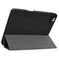 thumbnail image 3 of AICase Pencil Case Compatible with iPad Pro 12.9 Inch (2022/2021/2020, 6th/5th/4th Gen), Built-in Pencil Holder, Pencil 2 Support, Flexible Back Cover Stand  Black, 3 of 12