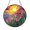 Acrylic 3.5 Inch, variant on Pink Flower Radiant Sun Stained Glass Suncatcher Colorful Window Hanging Cheerful Floral Garden Art