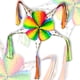 thumbnail image 2 of PIÑATA MINI MULTICOLOR PLEGABLE PARA FIESTA. ADORNO 3 PZAS, 2 of 2