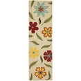 thumbnail image 5 of SAFAVIEH Blossom Maria Floral Flowers Wool Runner Rug, Beige/Multi, 2'3" x 8', 5 of 10
