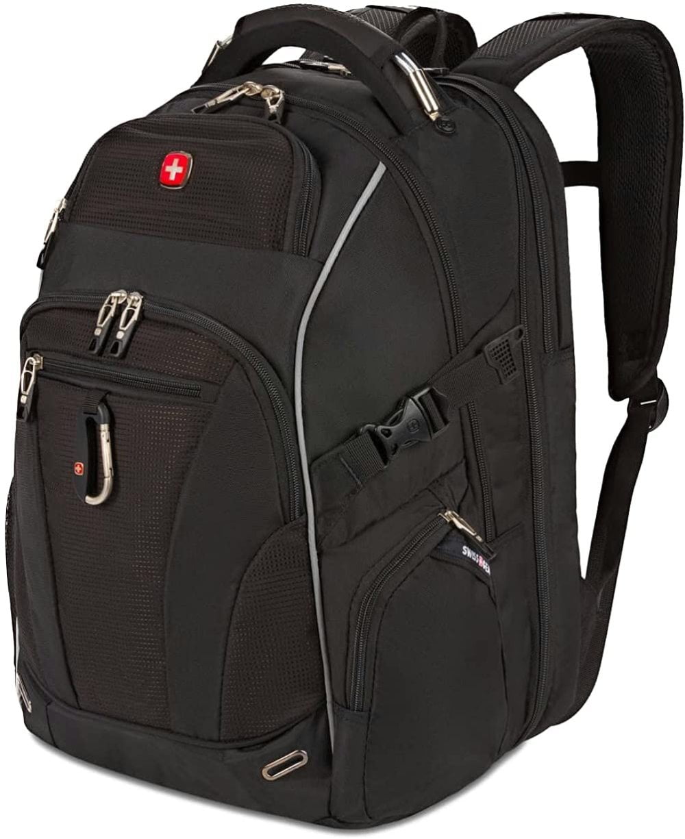 Swiss Gear Scan Smart Laptop Backpack SA6752 Black 15 inches - Walmart.com