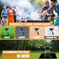 thumbnail image 6 of Fireproof Mat for Under Fire Pit，Portable Reusable and Waterproof,suit for Deck Patio Grass Outdoor Wood Burning Fire Pit and BBQ Smoker,Black，39'' x 60'', 6 of 6