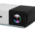 thumbnail image 5 of Proyector pequeño HD en Color Real, proyector LED portátil de cine en casa para teléfono móvil, enchufe CN, CA 220V, negro y blanco, 5 of 5