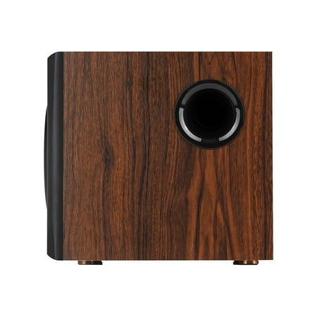 Edifier - S360DB Bookshelf Speaker & Wireless Subwoofer, Computer Speakers - Bluetooth v4.1 aptX Wireless - 2.1 Speaker System - Wood/Black