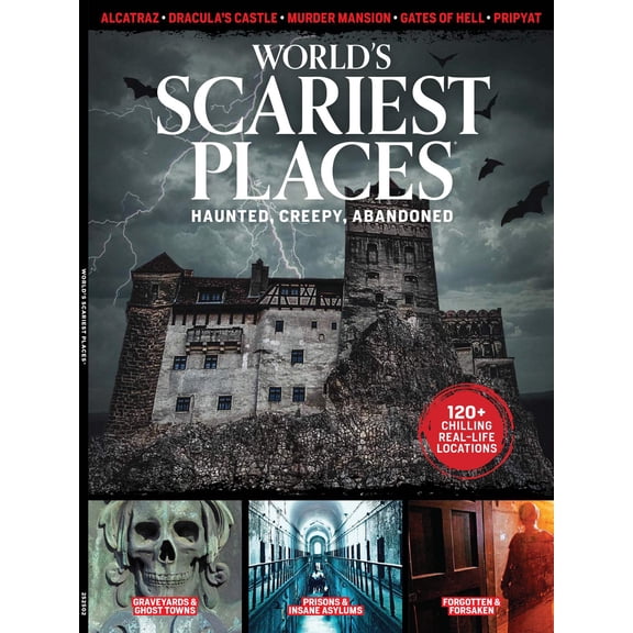 World's Scariest Places - Haunted, Creepy, Abandoned: Chilling Real-Life Locations, Alcatraz, Dracula's Castle, Murder Mansion, Gates Of Hell, Graveyards, Ghost Towns, Prisons, Insane Asylums More!