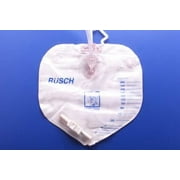 Urinary Drain Bag Rusch Premium  Anti-Reflux Valve 2000 mL Vinyl 1 Count