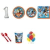 Paw Patrol Party Supplies Party Pack For 32 With Silver #1 Balloon