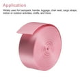 thumbnail image 4 of Correa de cinta de nylon plana Uxcell para mochilas y estantes de equipaje, uso ligero, rosa, 4 of 6