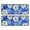 Blue Daisy Flower, variant on Kitchen Rugs Sets Of 2,Blue Daisy Flower Lightblue Petals Pattern Anti Fatigue Kitchen Mat Rugs Non Slip Washable,Decorative Kitchen Floor Mats for Kitchen,Sink,Laundry,17"x47" 17"x47"