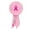 Pink Ribbon, variant on Beistle - Married To A Hero Rosette - 3¼" x 6½" - Pack of 6