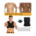 thumbnail image 7 of SAYFUT Men Waist Trainer Vest Neoprene Corset Body Shaper Zipper Sauna Sweat Tank Top Workout Shirt for Weight Loss, 7 of 7