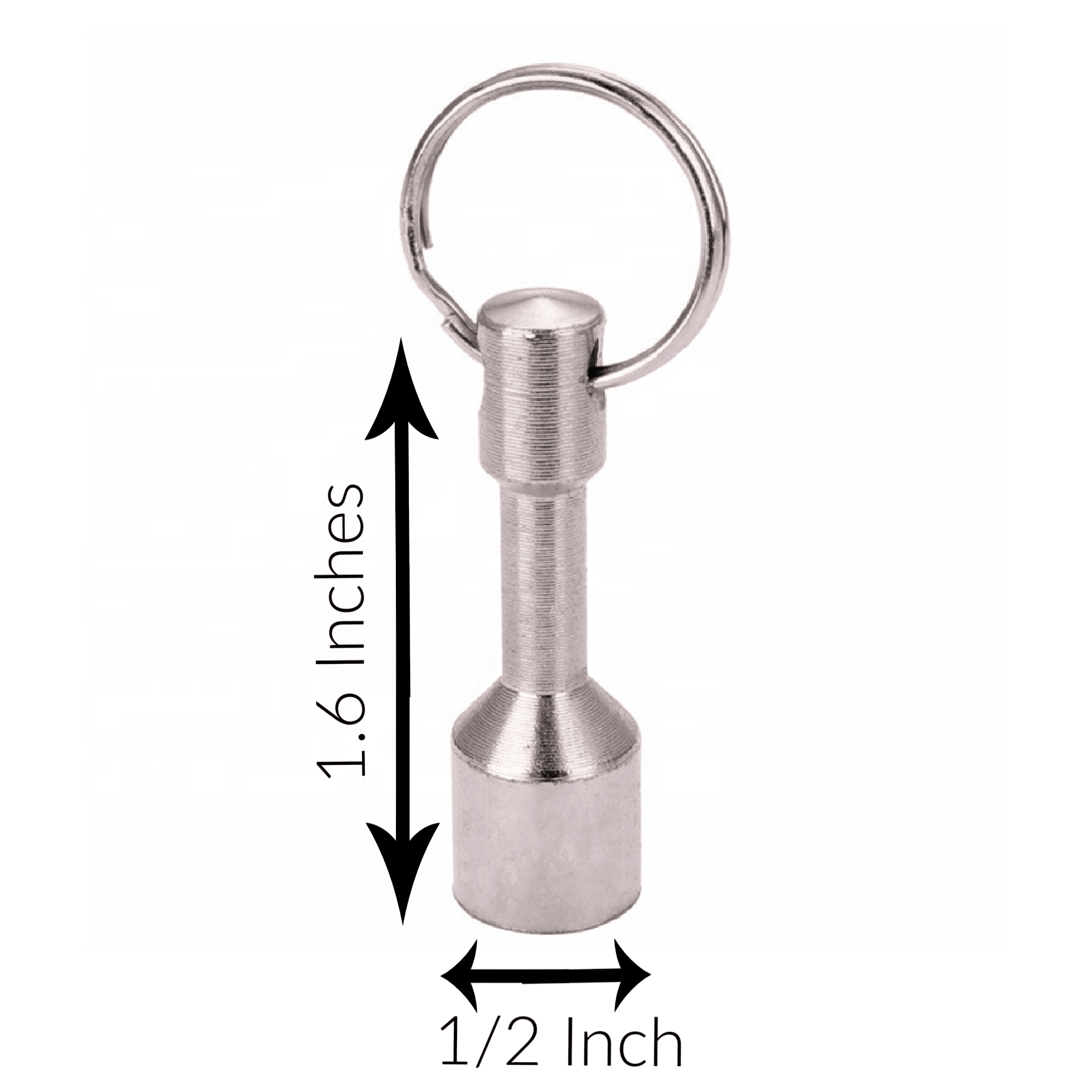 Keychain Magnets - Plastic & Aluminum