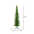 thumbnail image 2 of Vickerman K187285 10 ft. x 36 in. Unlit Compton Pole Pine Artificial Christmas Tree with 2443 Tip Count, 2 of 2