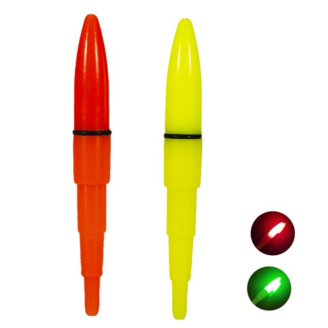 2/6pcs LED Electric Glow in Night Fishing Light Lightstick Bite Alarm Tool