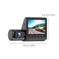 thumbnail image 4 of Danhjin Vehicle Recorder 3 Channel Dash Cam Front And Rear Inside 1080P Dash Camera for Cars Dashcam Three Way Car Camera With Ir Night Vision Loop Recording Motion Detection, 4 of 8