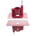 thumbnail image 3 of Mistaha Woodworking Router Lift Table with Quick and Stable Lifting Mechanism - High-Strength Construction, Easy Installation, 46mm Lifting Capacity - Red, 3 of 7