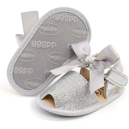 Baby Boys Girls Sandals Soft Sole Summer Shoes Baby Flat Shoes Beach Shoes First Walkers