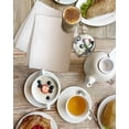thumbnail image 4 of Beige White Ombre Kitchen Dish Towels for Drying Dishes Set of 3, Modern Gradient Abstract Art Waffle Weave Microfiber Hand Tea Bathroom Towels Quick Dry & Absorbent Towel 15.7x23.6, 4 of 7