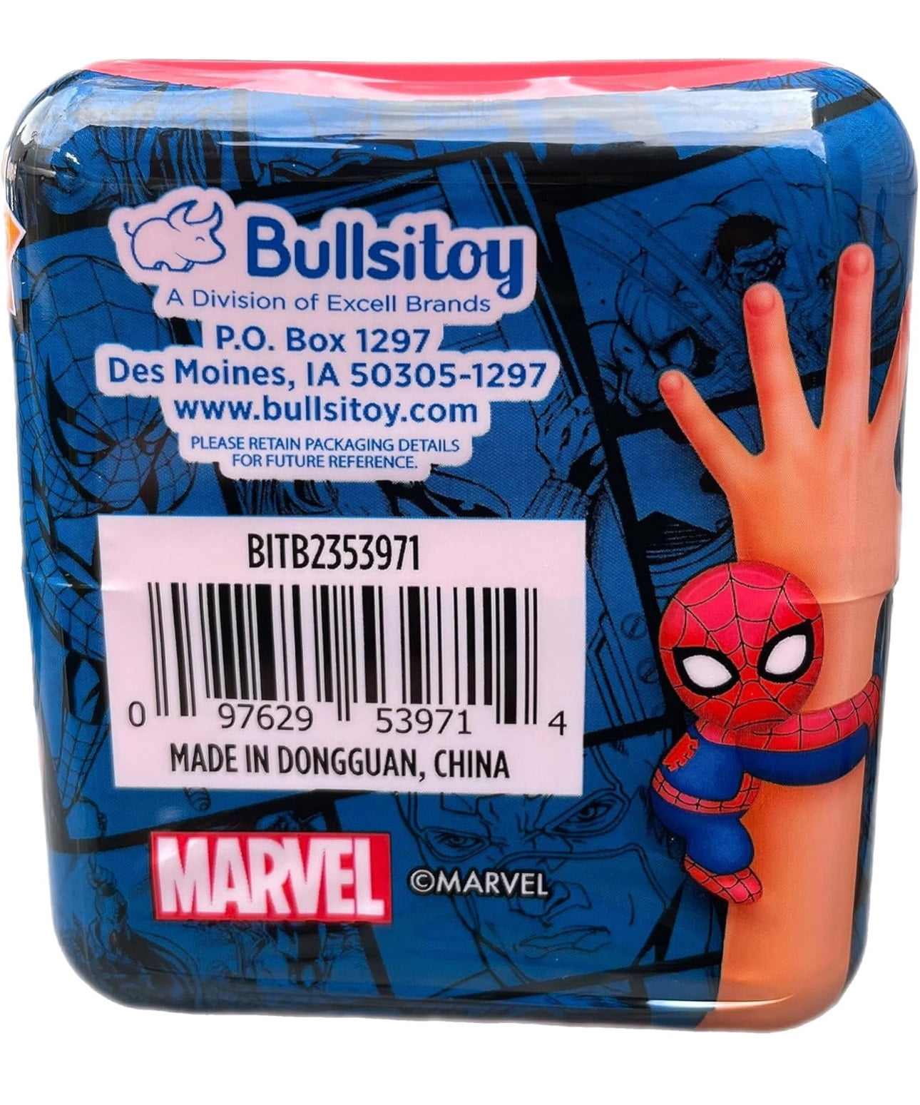 Bullsitoy 3+ Marvel Cutie Cuff Toy 1 ea
