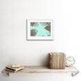 thumbnail image 2 of Henry Toronto City Buildings Up View Blue Sketch Framed Wall Art Print, 2 of 5