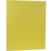JAM Matte 28lb Paper, 8.5 x 11, Chartreuse, 50 Sheets/Pack