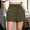 Green, variant on Fancyglim Women Casual Shorts Summer Elastic High Waist Drawstring Shorts Pants with Pockets Black XL